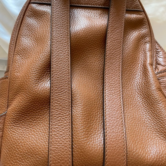 Michael Kors Women's Abbey Medium‎ Studded Leather Backpack Brown - Picture 13 of 16